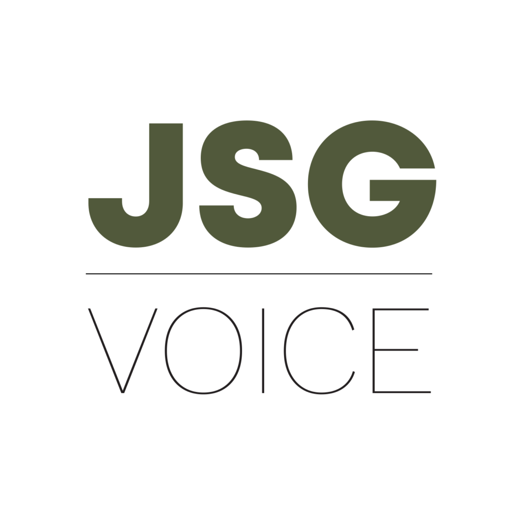 Logo of communication skills training consultancy JSG VOICE